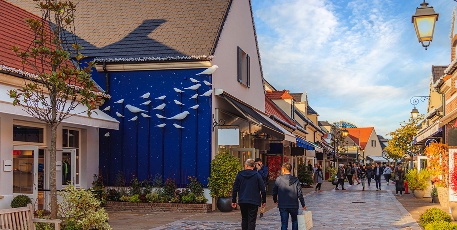 Comfortable private transportation to Vallée Village shopping center - Fixed price Paris airport shuttle